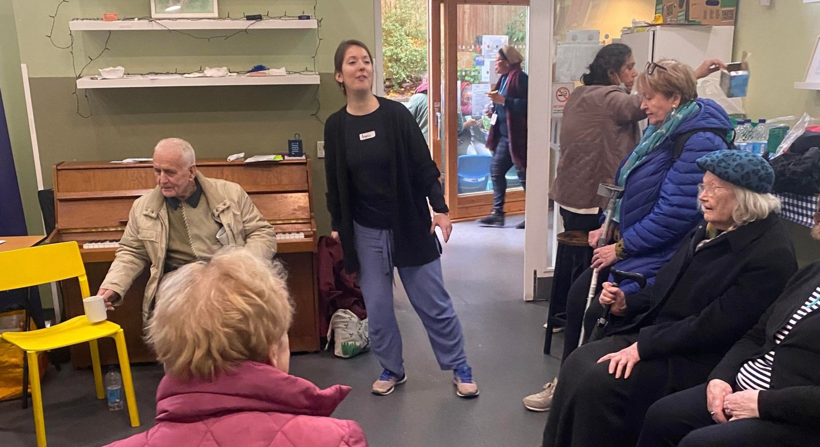 ICAP dance and movement psychotherapy movement demo