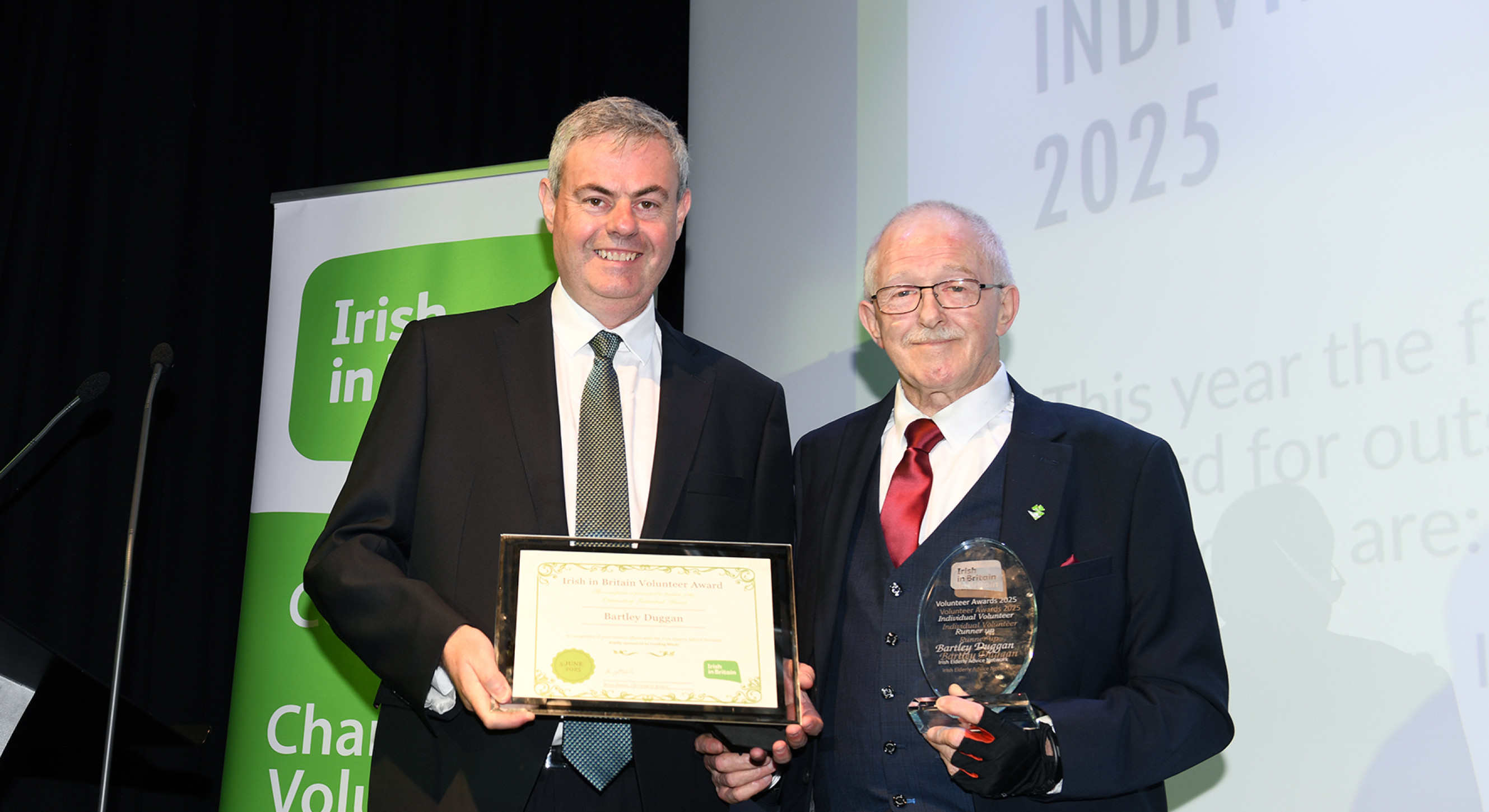 Ambassador with runner up Bartley Duggan