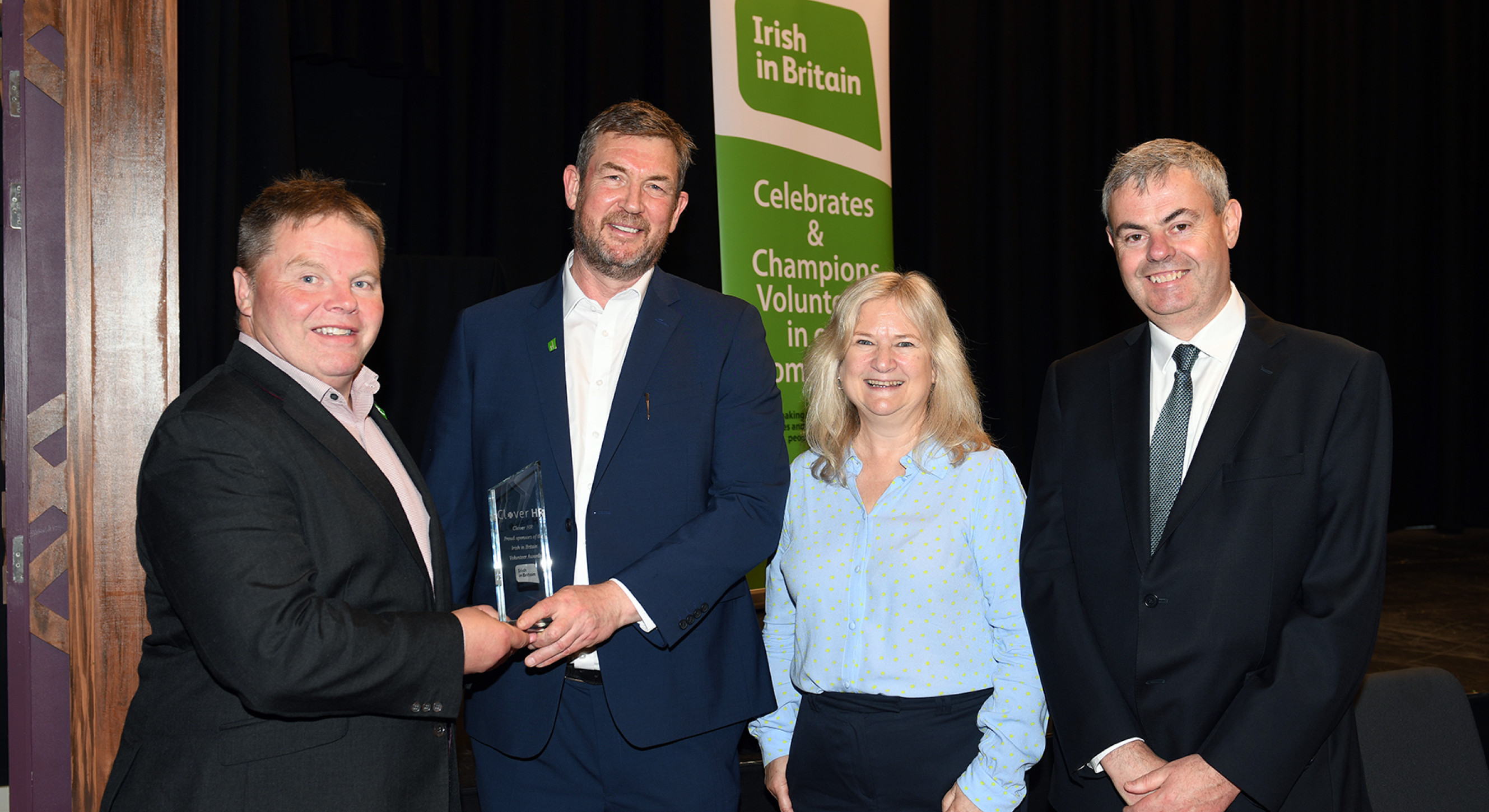 Michael Doolin, Brian Dalton, Louise Rance and Ambassador Martin Fraser
