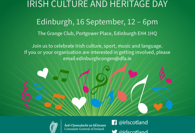Irish culture and heritage day