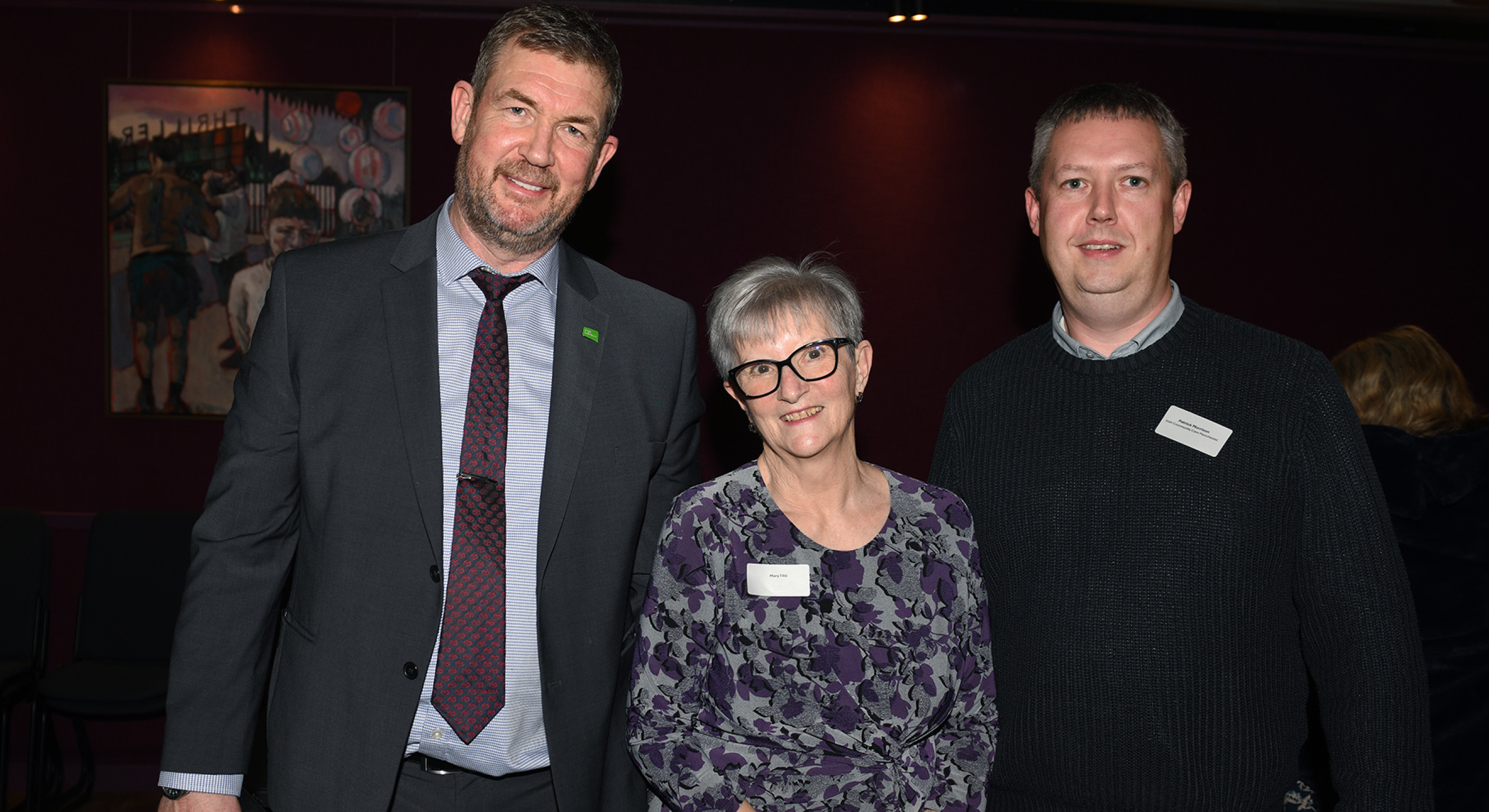 Brian Dalton, Irish in Britain; Mary Tilki; Patrick Morrison, Irish Community Services Manchester