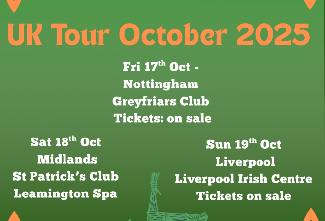 The Druids Irish Folk Band live in Nottingham