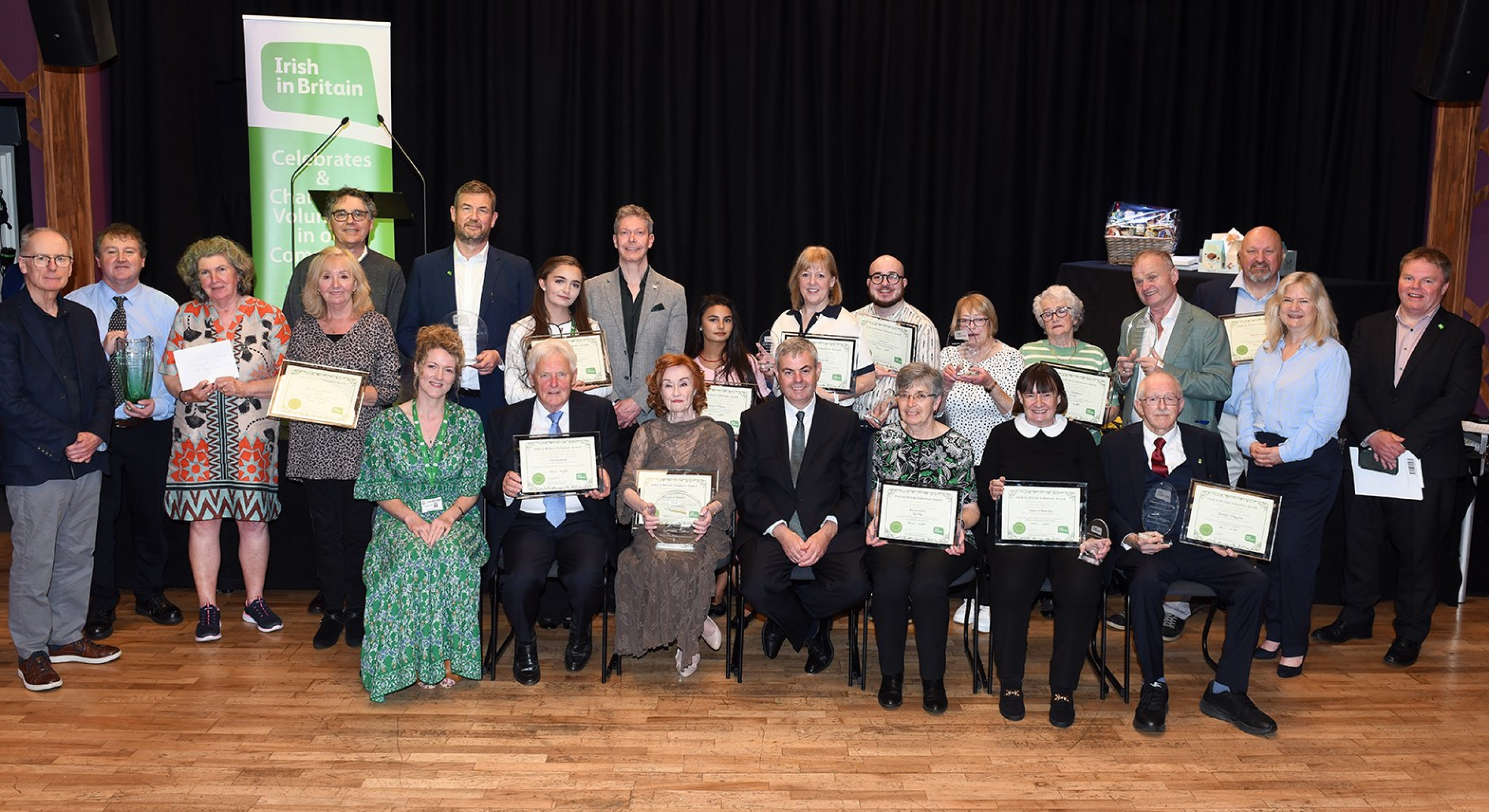 Irish in Britain's Award winners in 2025