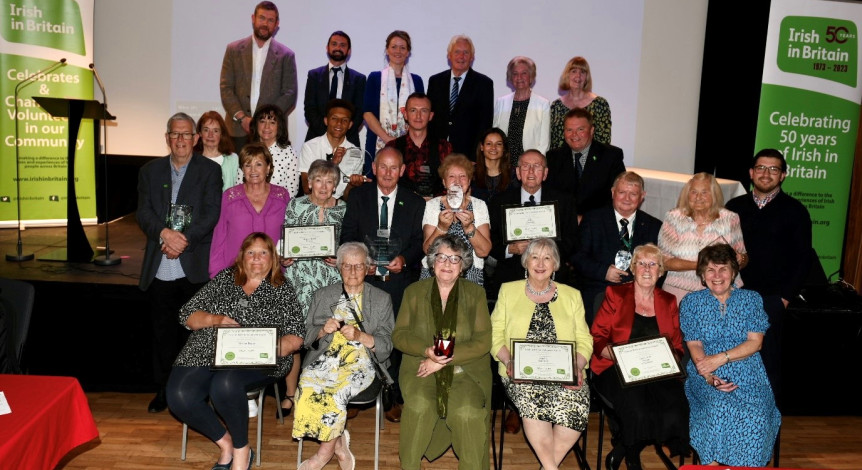 Winners and judges at the 2023 Awards ceremony.