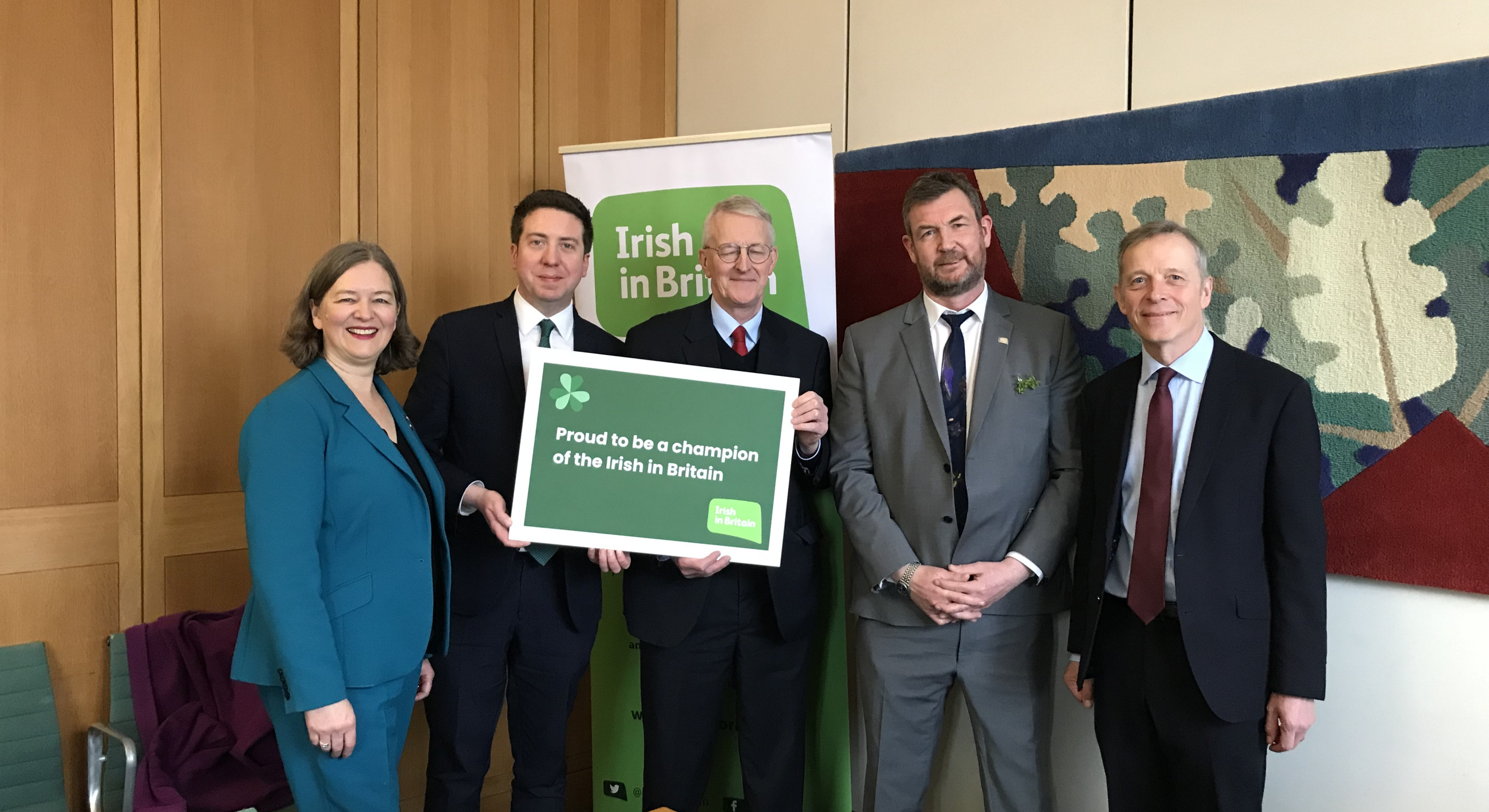 Fleur Anderson: Parliamentary Under-Secretary of State for Northern Ireland; Liam Conlon - MP for Beckenham and Penge; Hilary Benn MP, Secretary of State for Northern Ireland; Matthew Rodda – MP for Reading Central