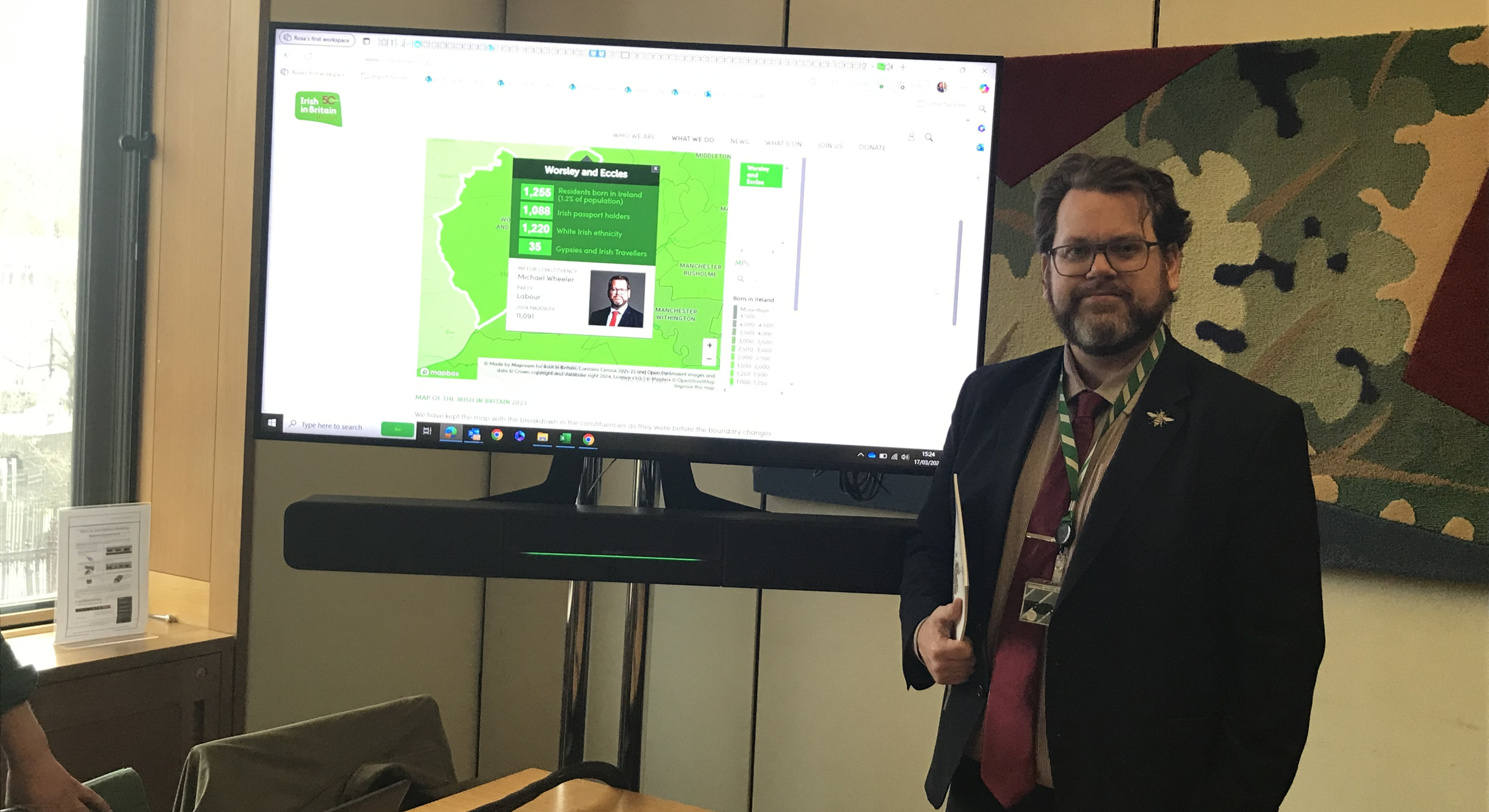 Michael Wheeler – MP for Worsley and Eccles