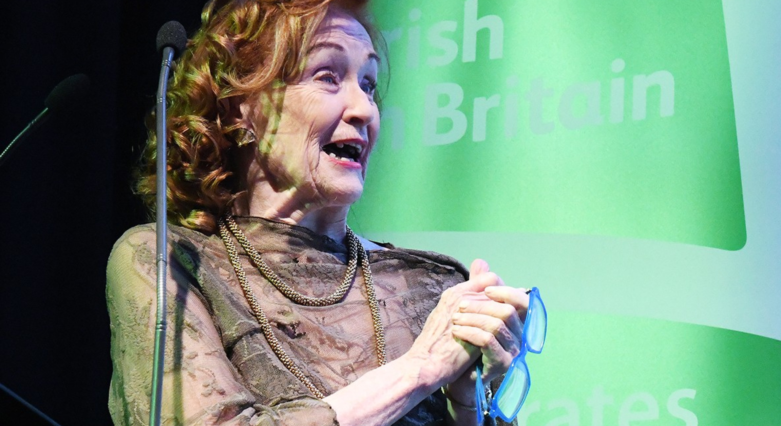 Lorraine Dance, Irish Cultural Centre, winner of the Outstanding Individual Volunteer Award