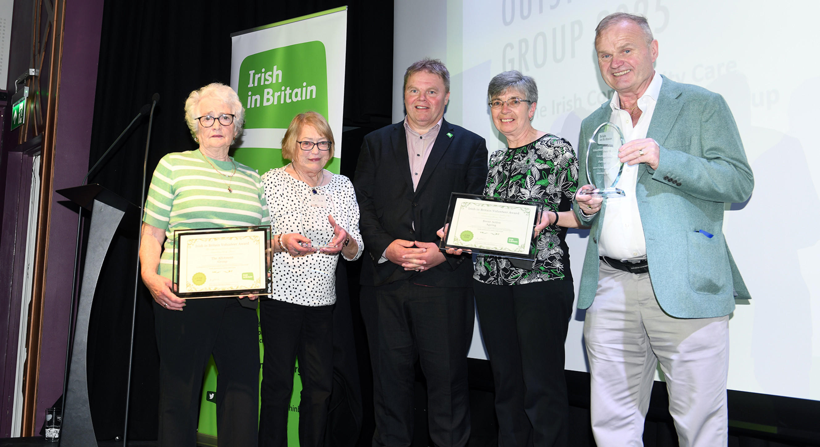 Michael Doolin with group runners up