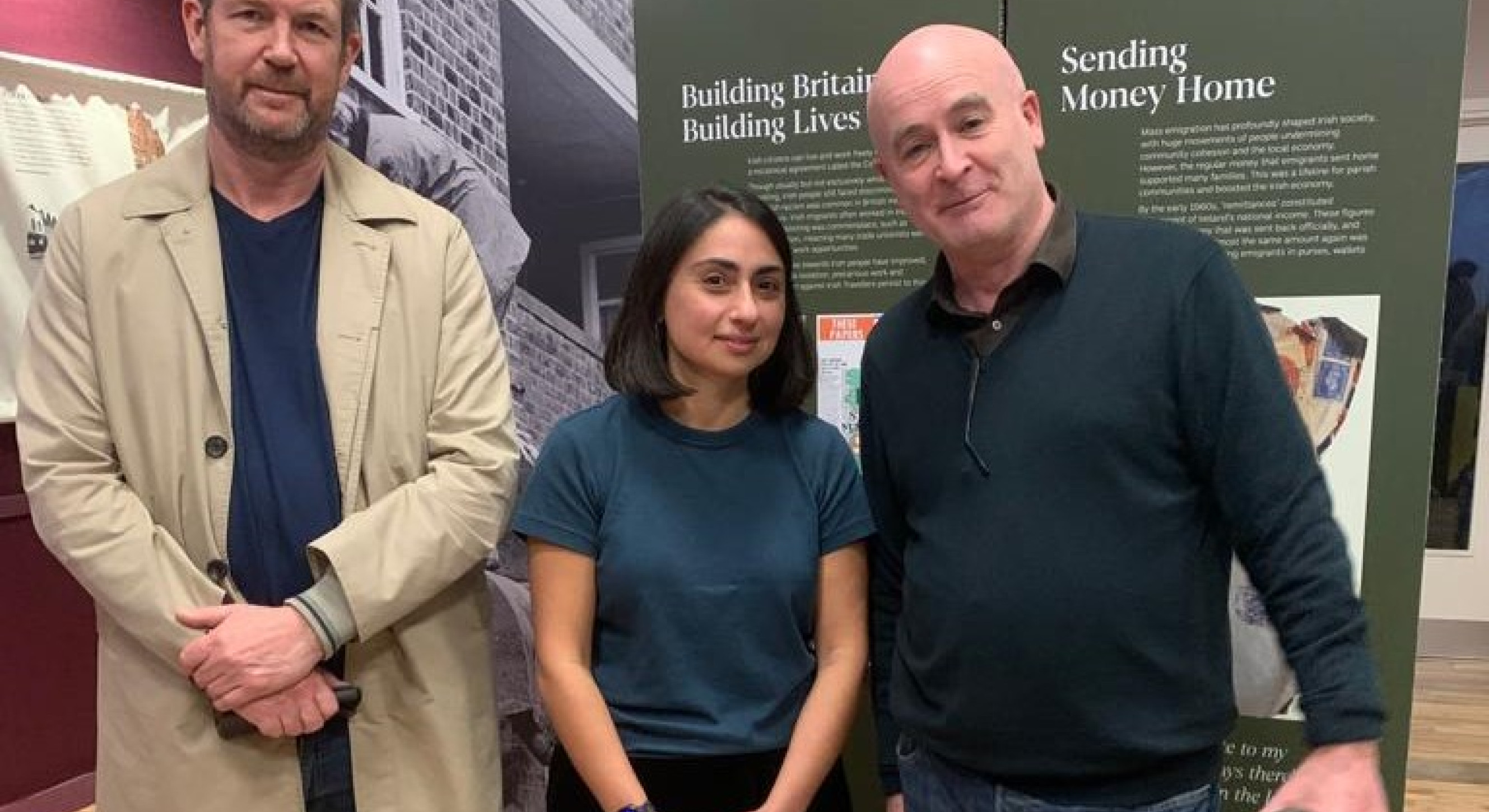 Brian Dalton, Rosa Gilbert and Mick Lynch, RMT General Secretary