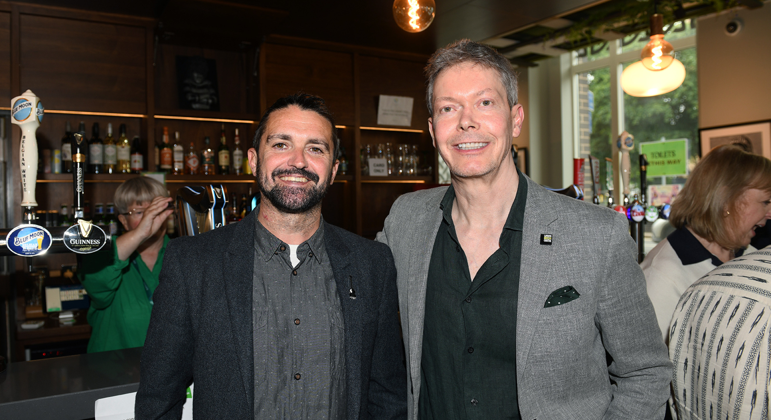 Compere Niall Jackson with Sean Kennedy, Moreland Investments Ltd