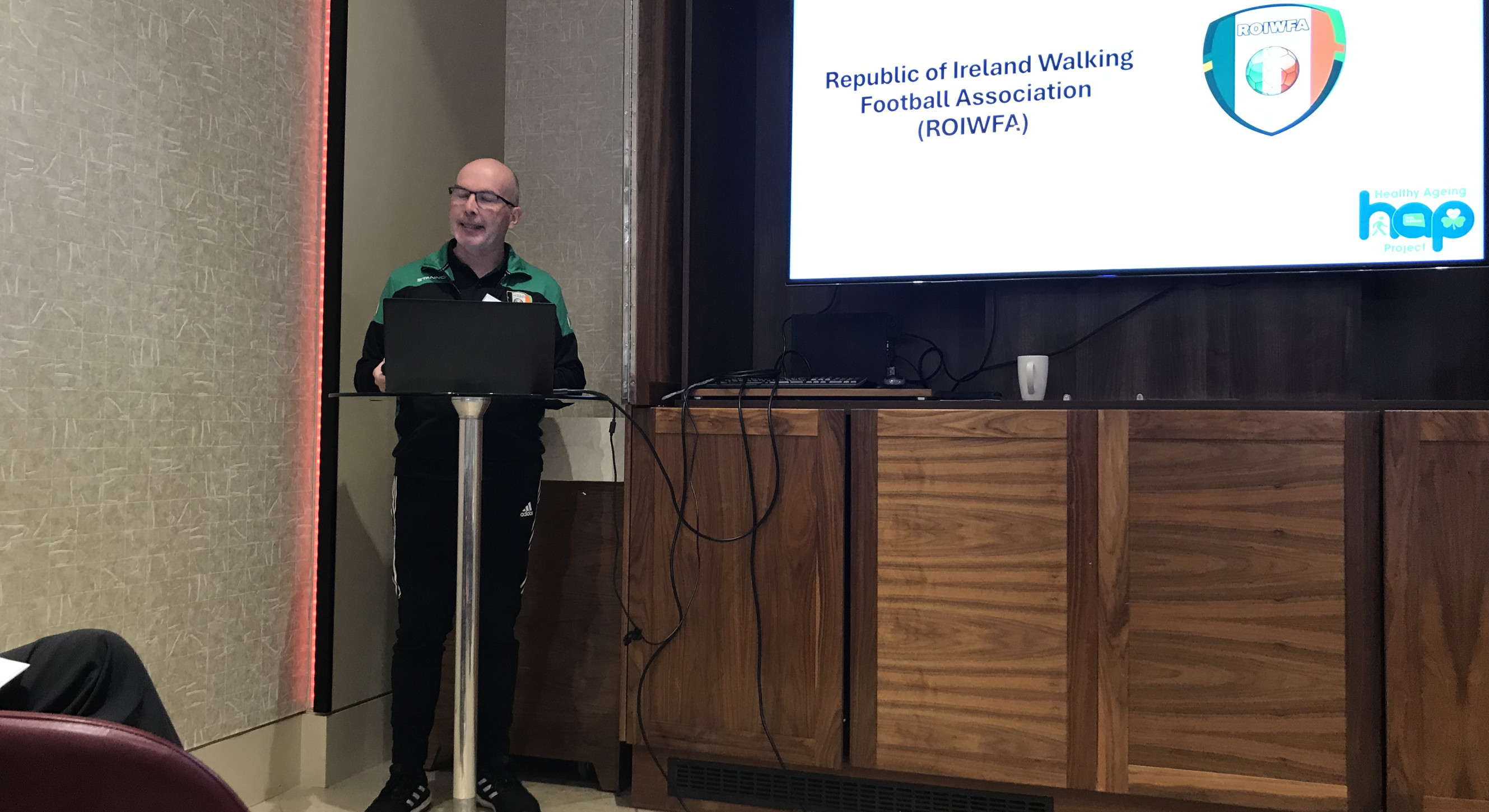 Damien O'Reilly, Republic of Ireland Walking Football Association
