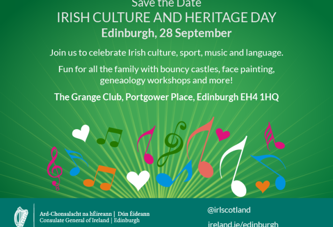 Irish Culture and Heritage Day: Edinburgh