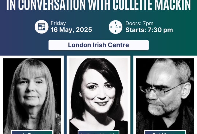 Jo Berry and Pat Magee in conversation with Collette Mackin